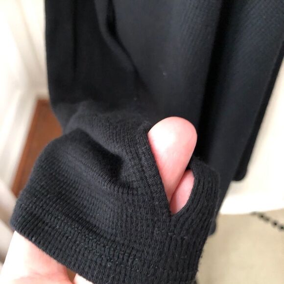 Ink Love and Peace Stitch Fix Wrap Thermal Top M - Picture 7 of 10